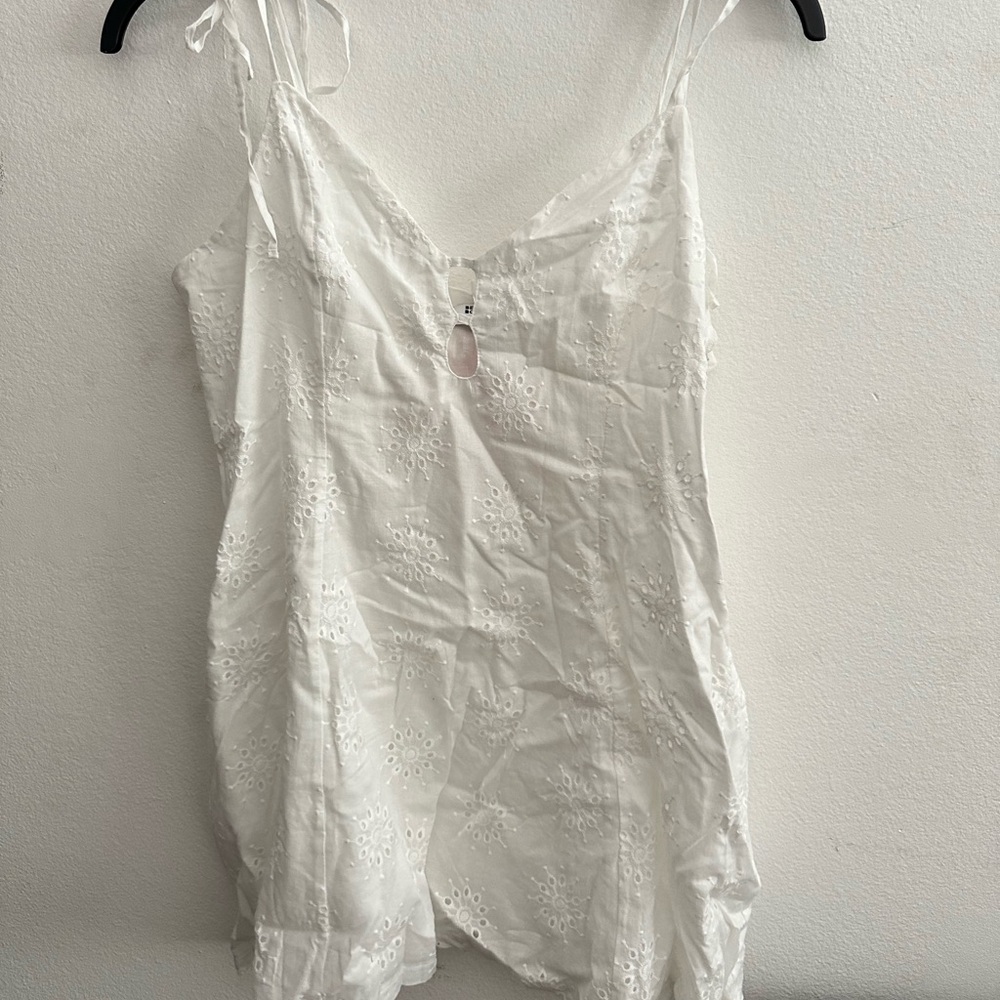 White Beginning Boutique Dress
